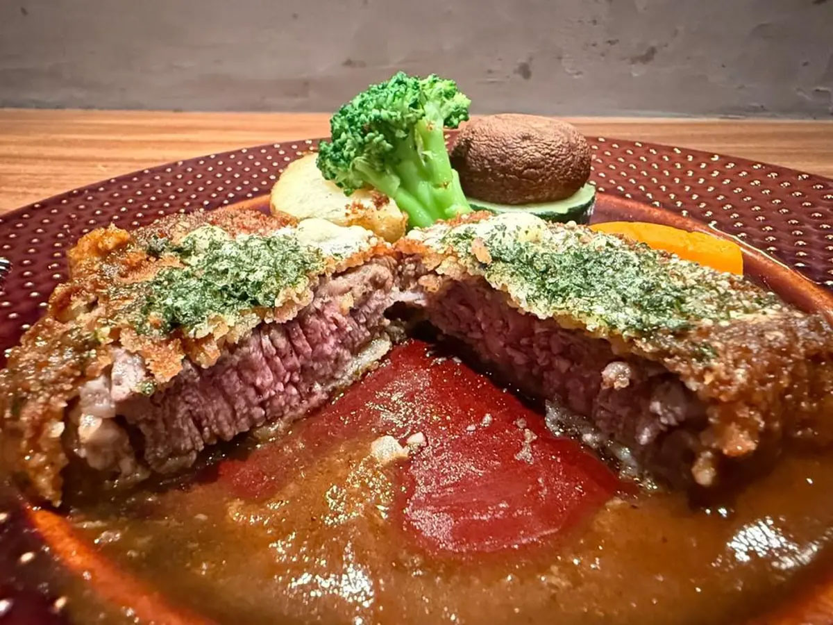 北海道サロマ黒牛ヘレ肉カツレツ